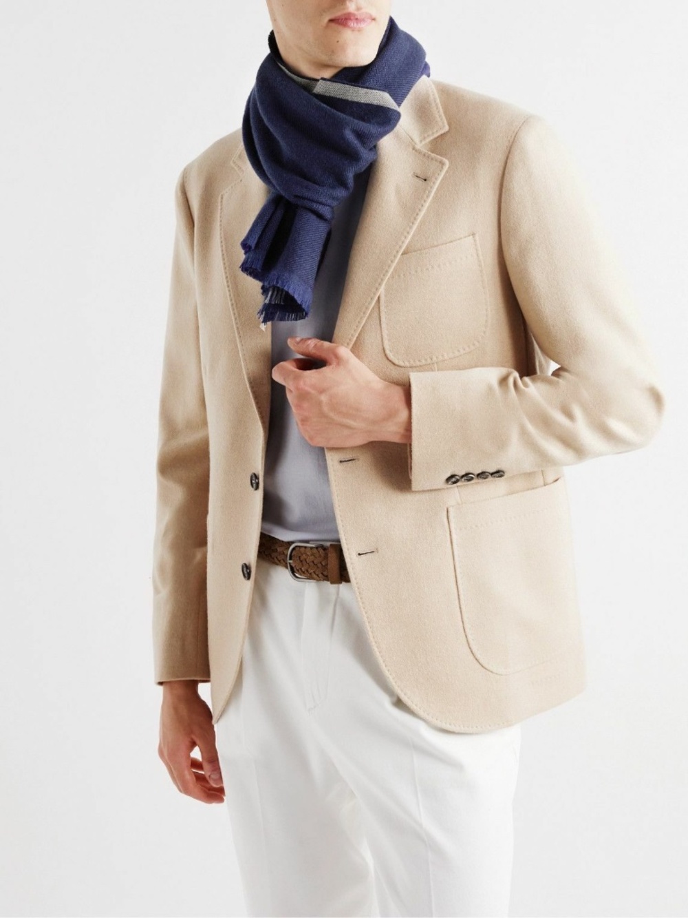 Brunello Cucinelli cashmere scarf - like new!